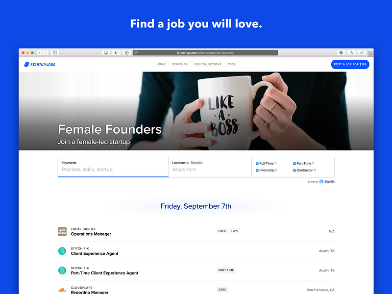Startup Jobs
