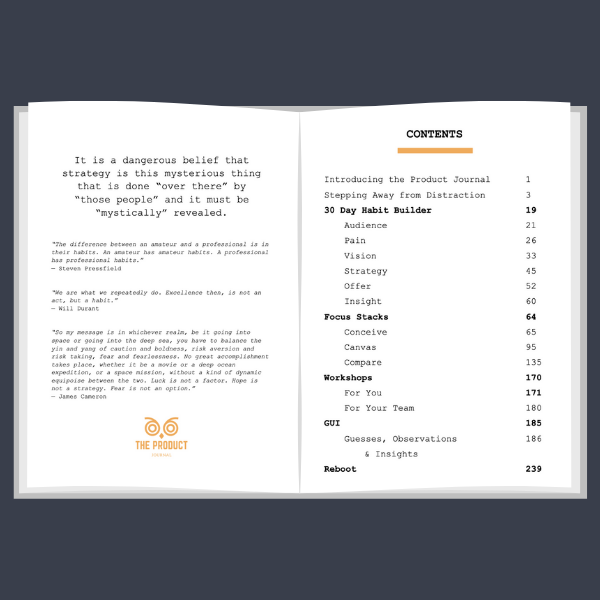 The Product Journal
