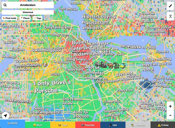 Screenshot of OpenFreeMap interface displaying a map of North America with a sidebar of map tile options on the right.
