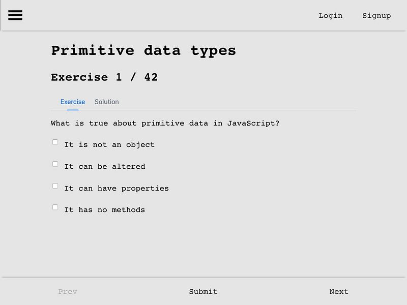 JavaScript Practice
