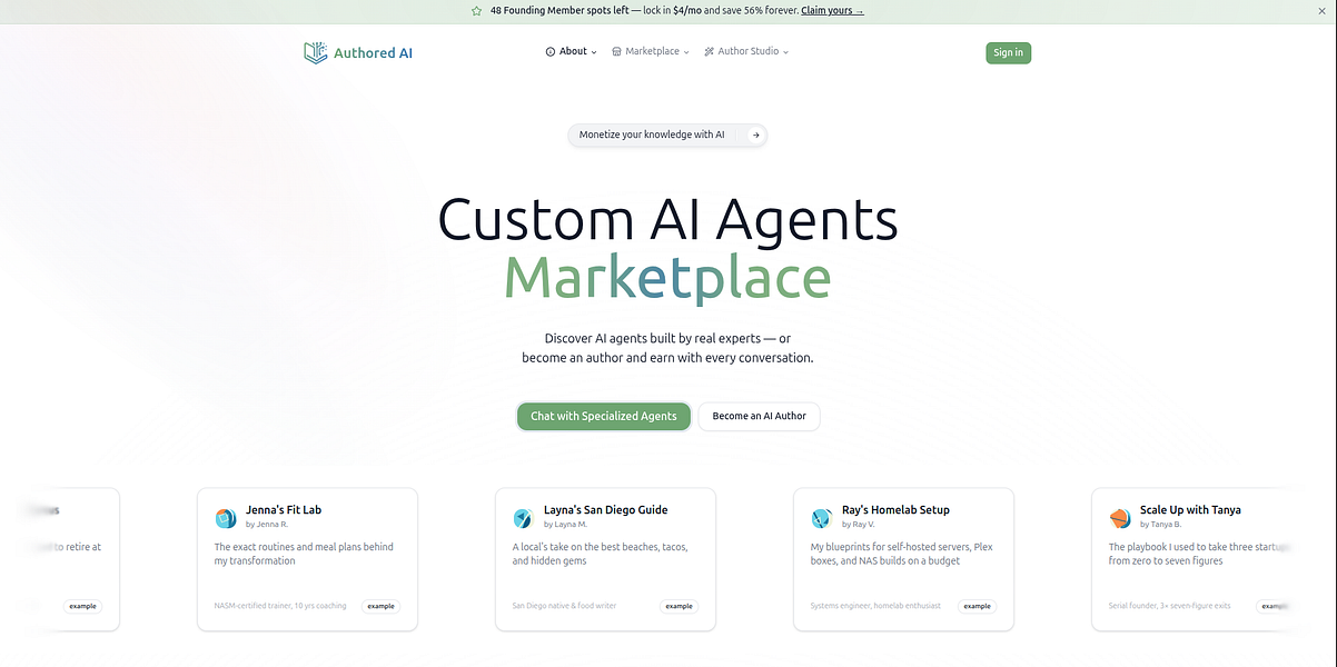 Authored AI