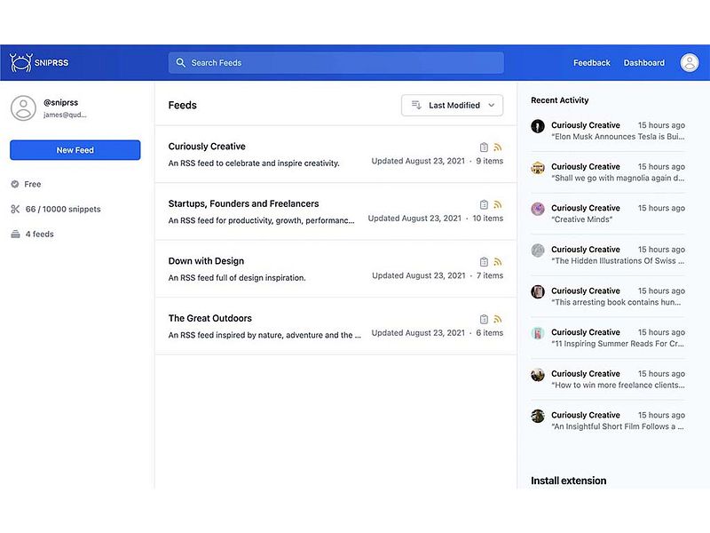 SnipRSS