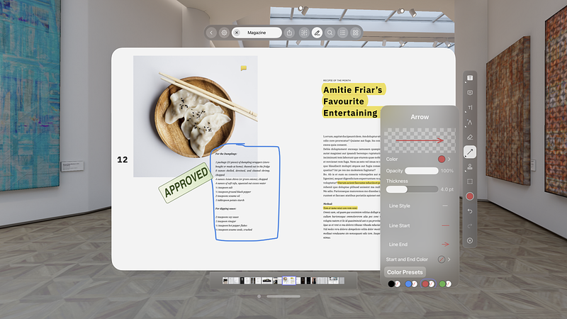 Screenshot of PDF Viewer - Annotation Expert