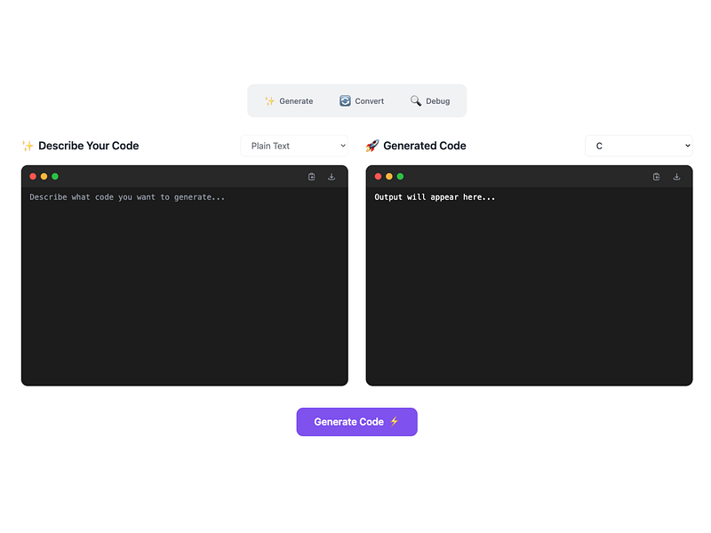 Swapcode AI