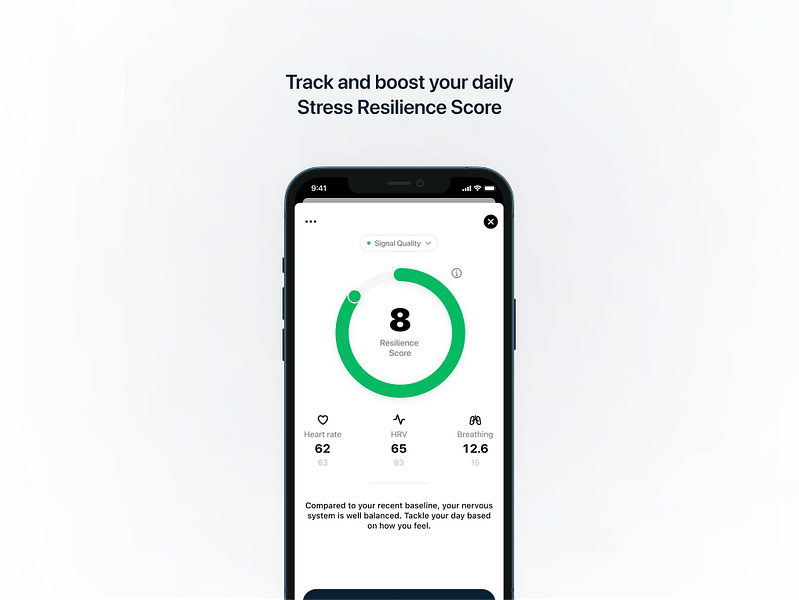Resonance: Self-regulation training
