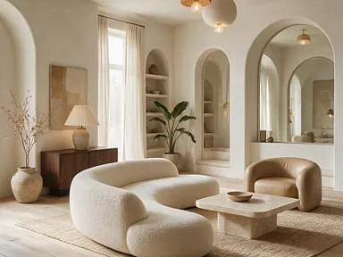 A room in the Organic Modern style