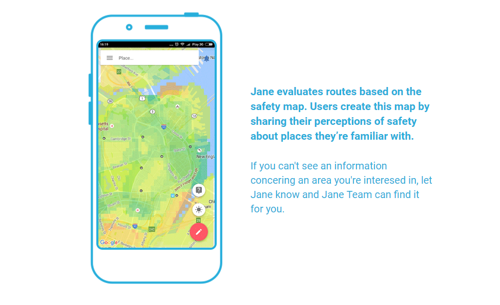 Jane Safety Map