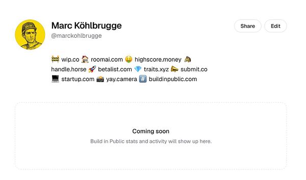 Screenshot of a web interface displaying simple user profiles with icons and text fields.