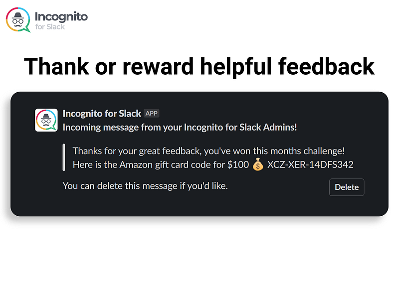 Incognito for Slack