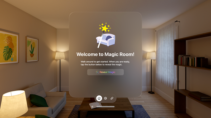 Screenshot of Magic Room