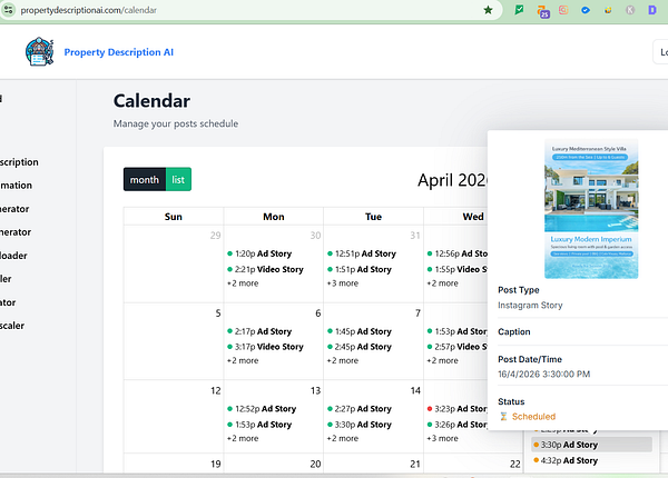 A Mediterranean-style villa with a swimming pool and outdoor seating area, under a clear blue sky.
