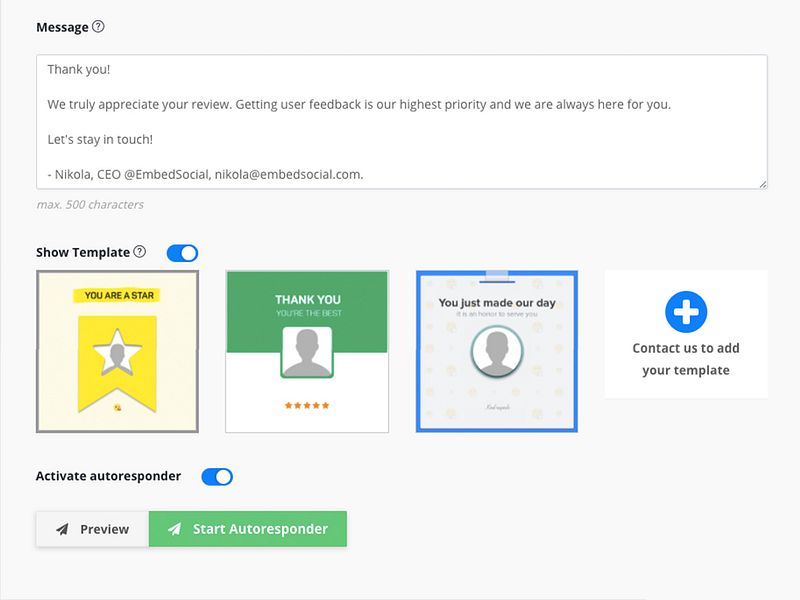 EmbedReviews