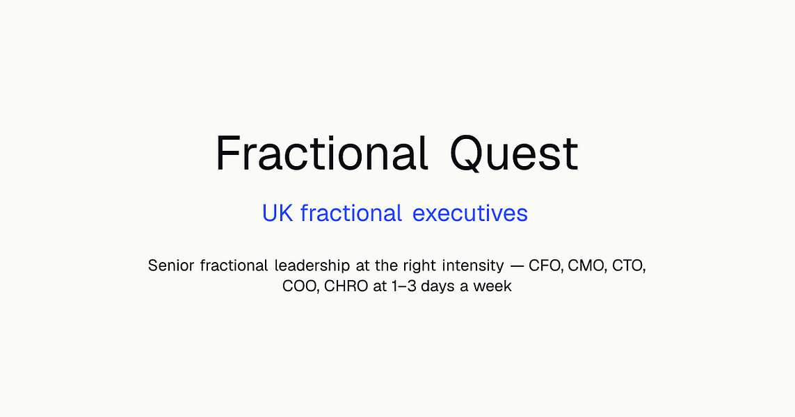 Fractional Quest