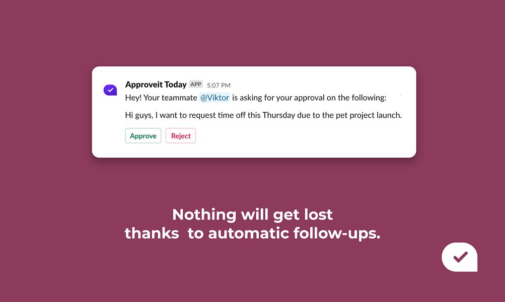 Approveit Today for Slack