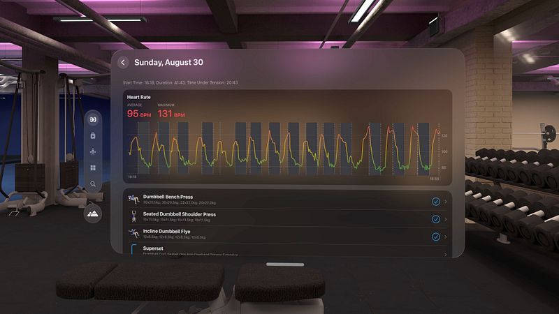 Screenshot of Reps & Sets 27