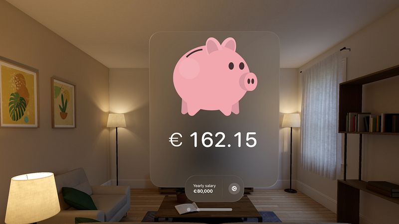 Screenshot of SalaryPig