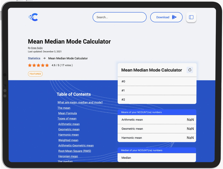 CalCon Calculator