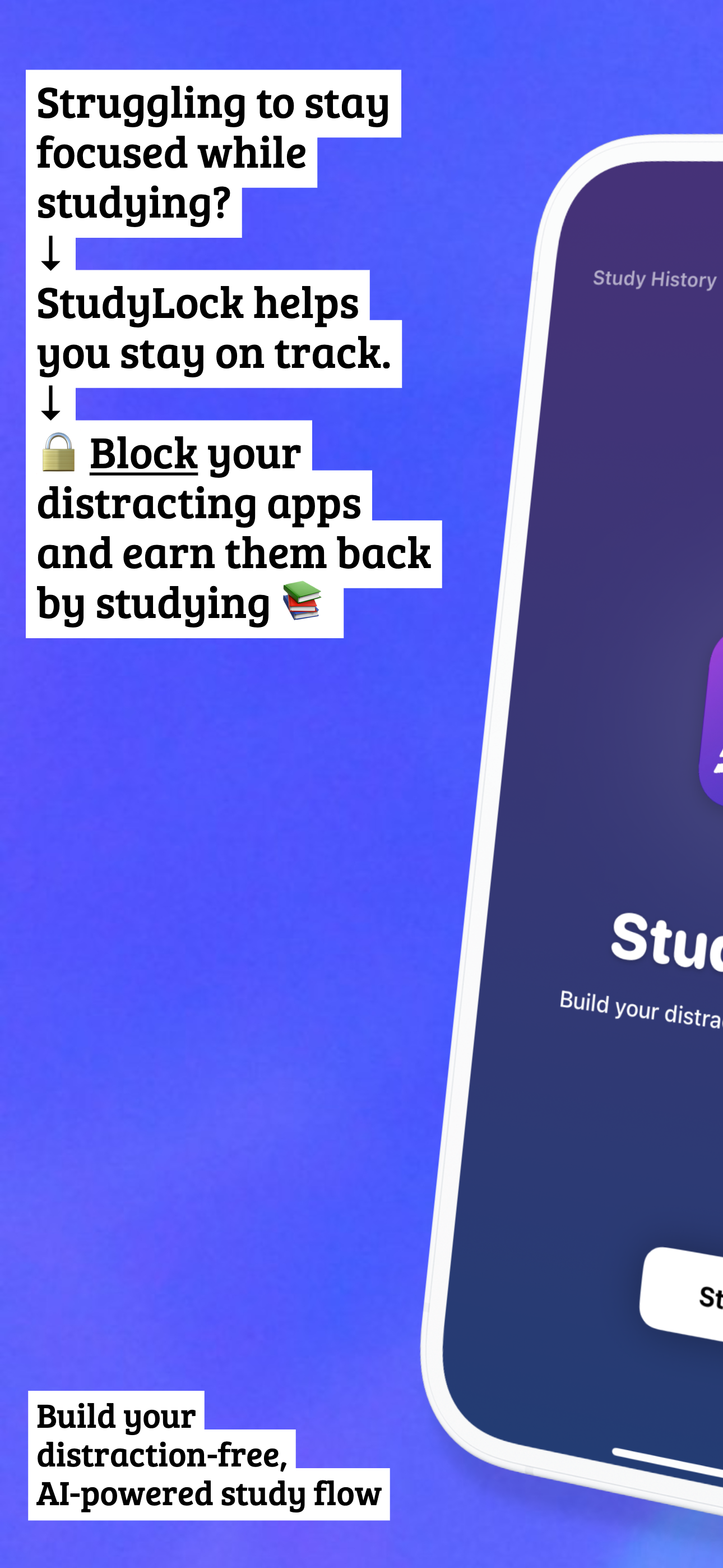 StudyLock: AI-powered learning tool