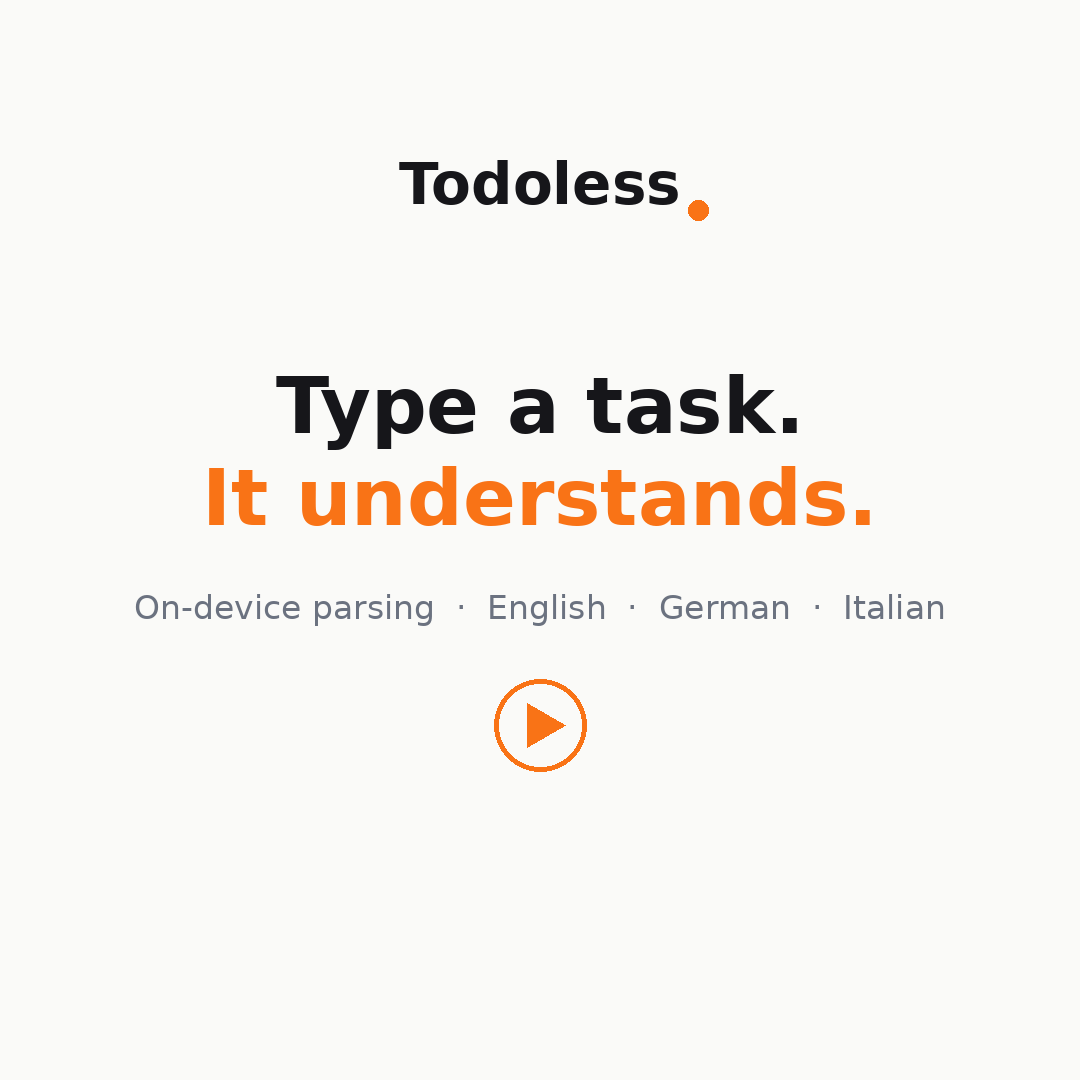 Todoless