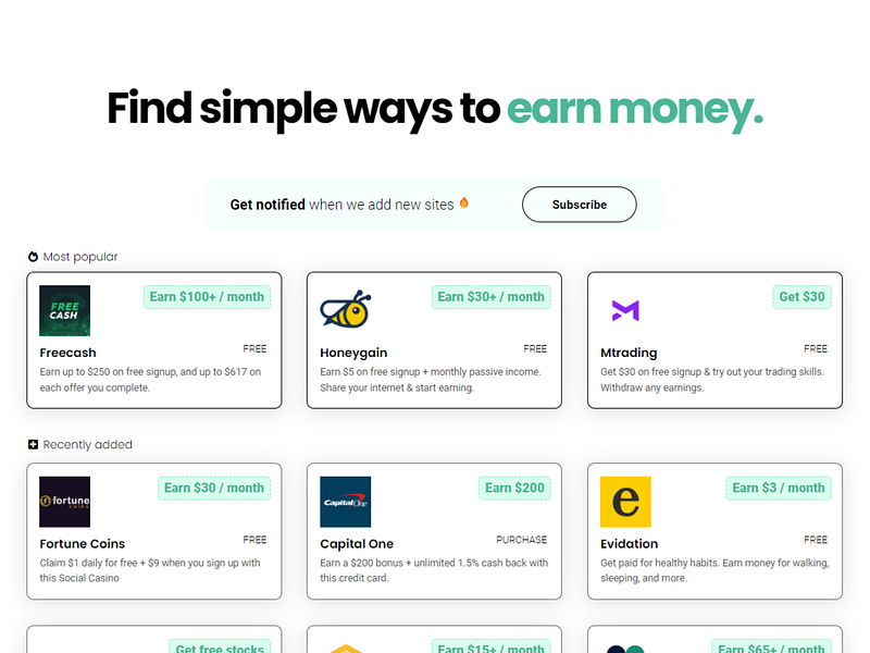 Earnfinder
