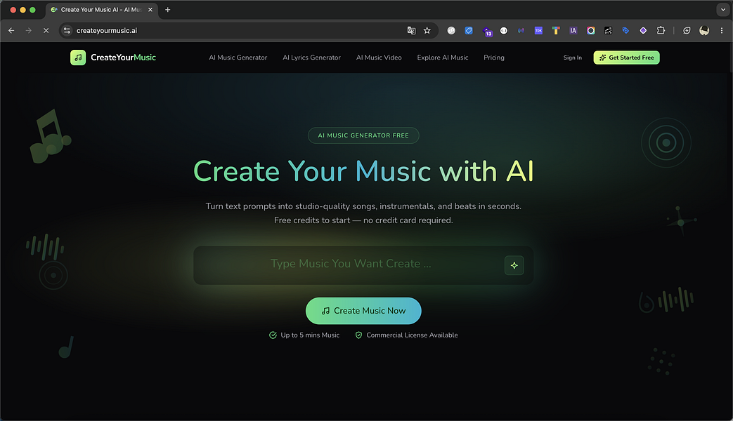 CreateYourMusic