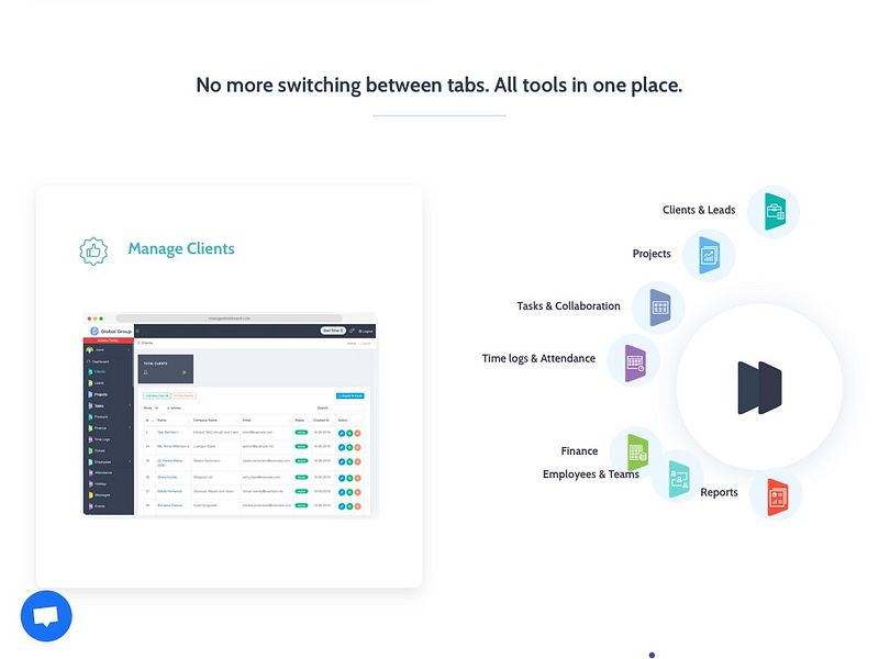 Manage Dashboard