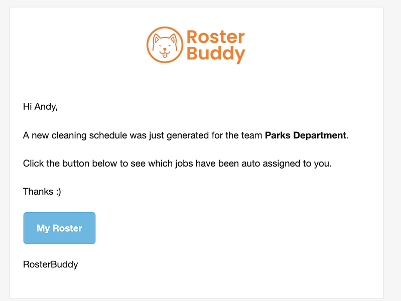 RosterBuddy