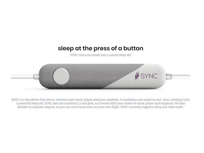 Sync - Real-time sound modulation to nudge you to sleep