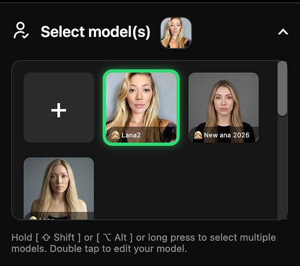 Screenshot of a chat interface showing a conversation about sorting AI models by last used with a bot named AI-powered assistant.