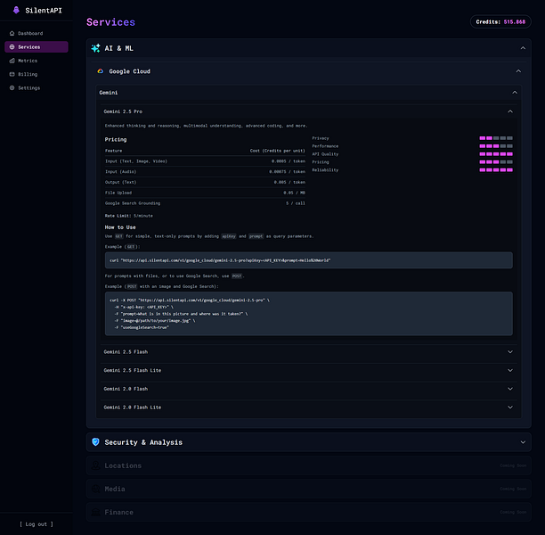 SilentAPI