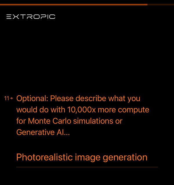 The image features a dark interface with text related to a task about applying for a thermodynamic GPU.
