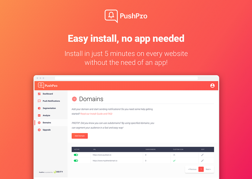 PushPro.io