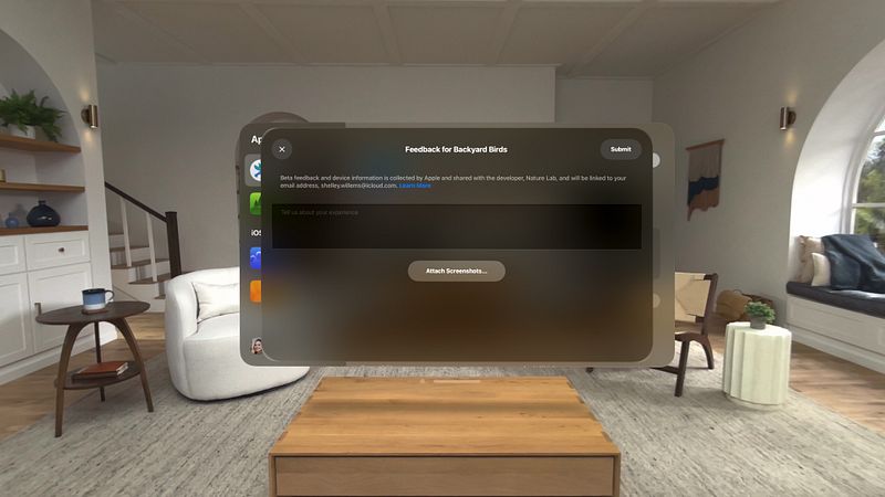Screenshot of TestFlight