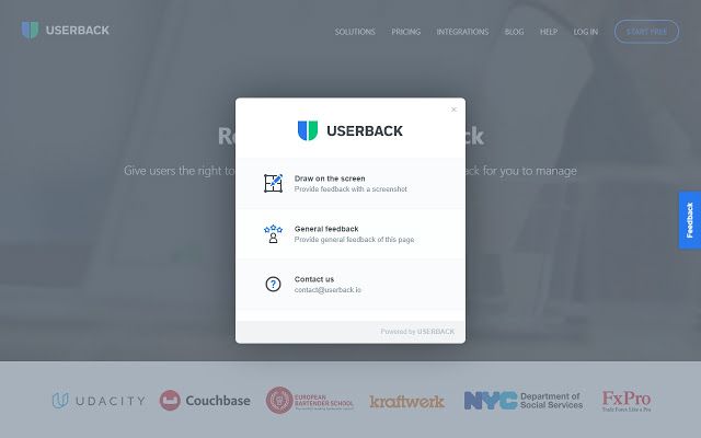 Userback