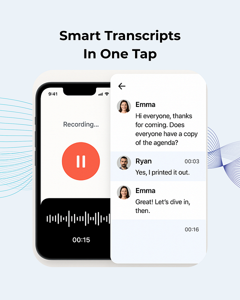 VoiceToNotes AI App
