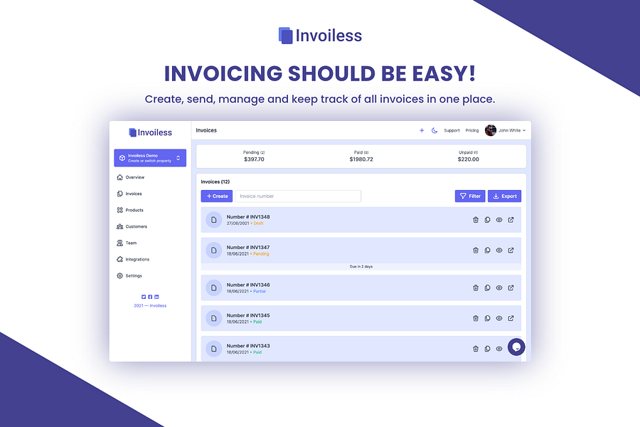 Invoiless