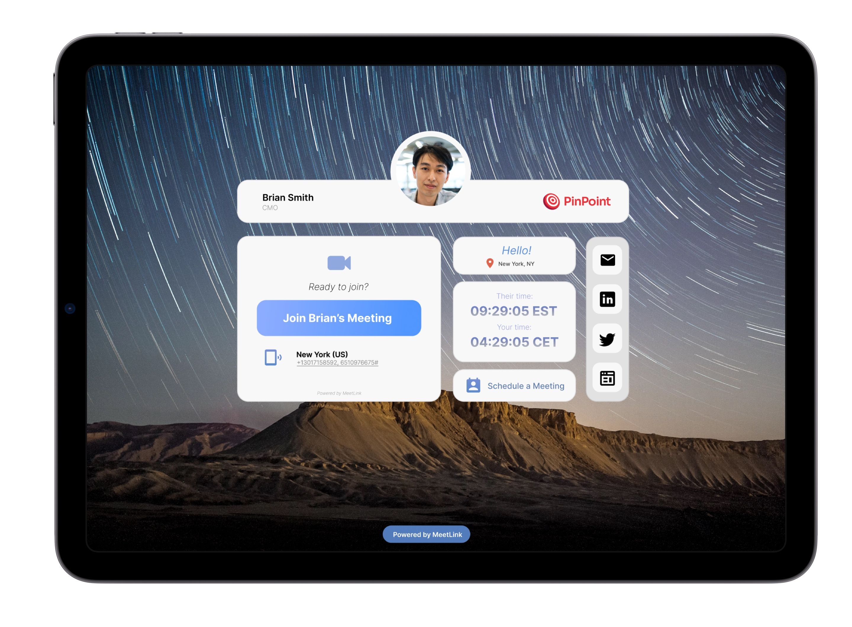 MeetLink: Linktree for Meetings