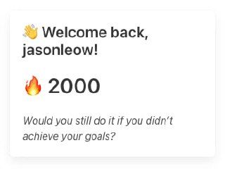 A screenshot of a Lifelog app showing a 2000-day writing streak and a celebratory milestone.