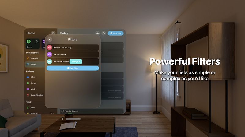 Screenshot of Perspectives: To-Do List