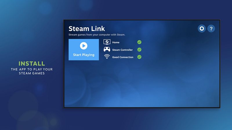 Screenshot of Steam Link