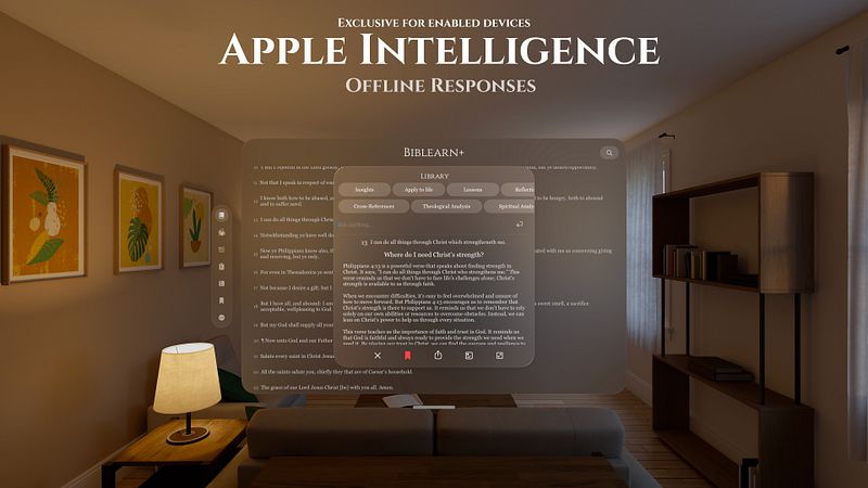 Screenshot of Biblearn+™ KJV: AI Bible Study