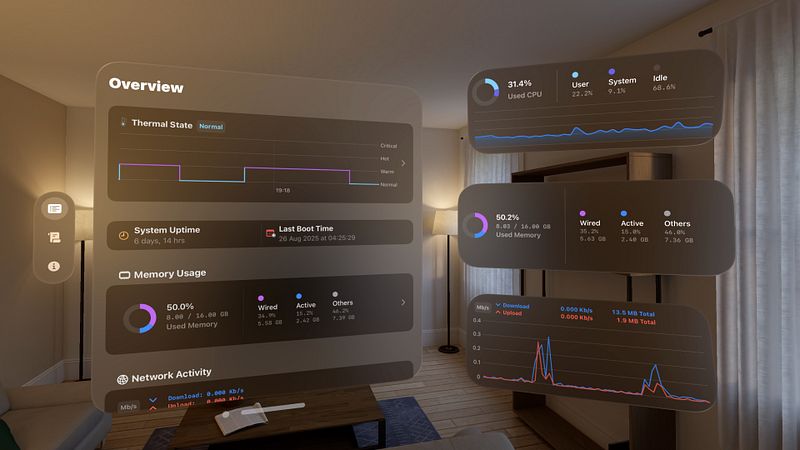 Screenshot of Status Monitor