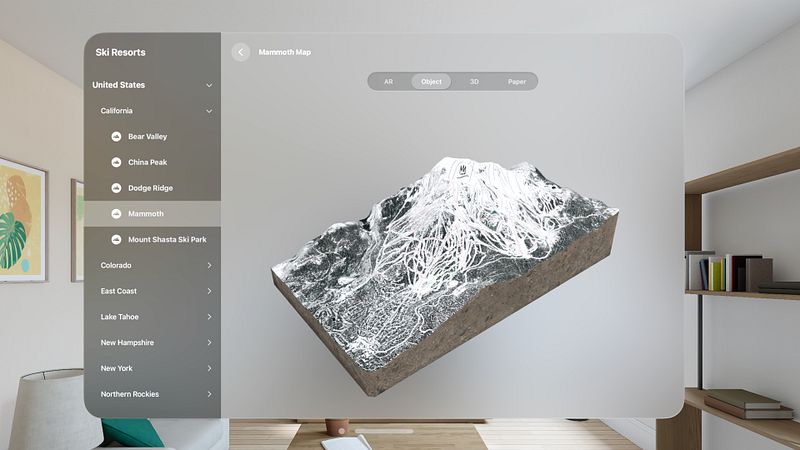 Screenshot of Ski Slopes Maps NEU