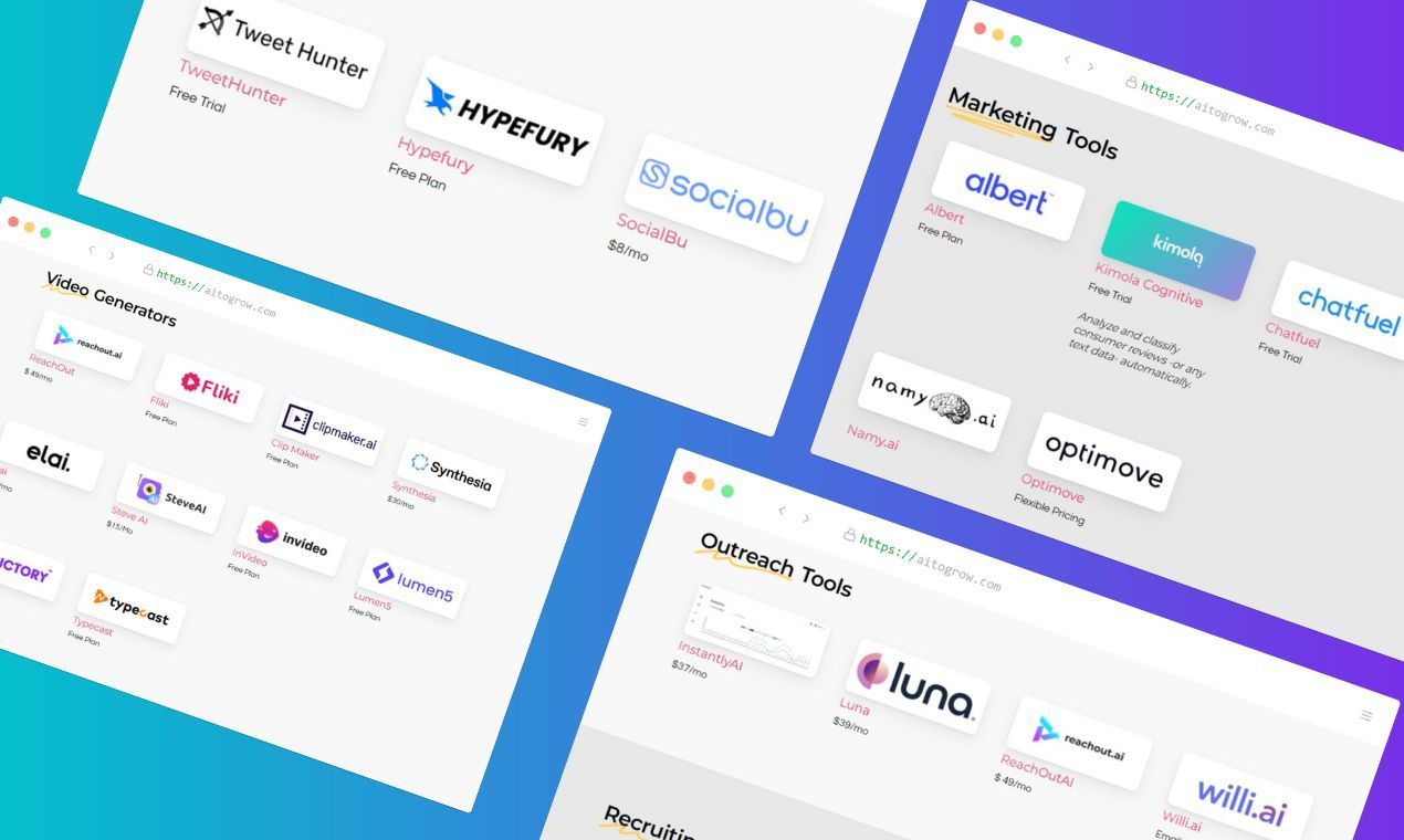 AI to Grow: Boost Startup Growth with Top AI Tools - All
