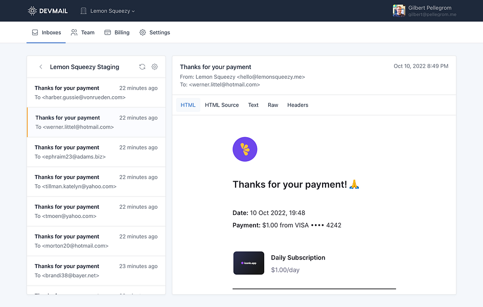 DevMail