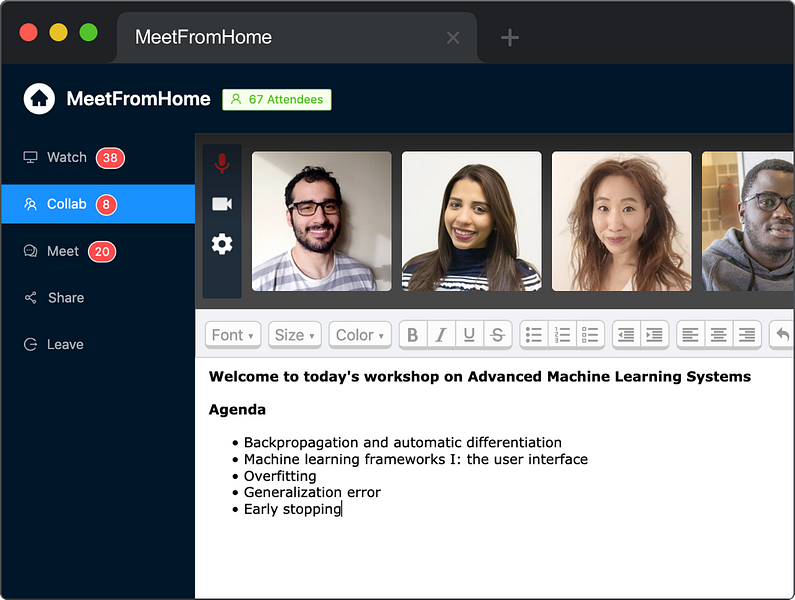 MeetFromHome