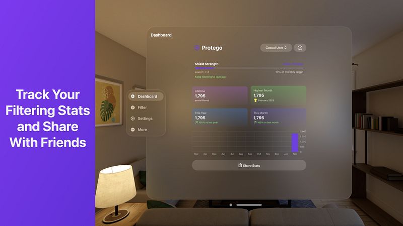 Screenshot of Protego for Reddit