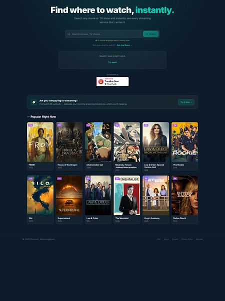 StreamingBeam