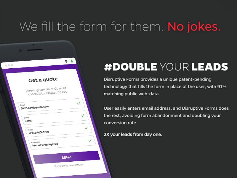 Disruptive Forms