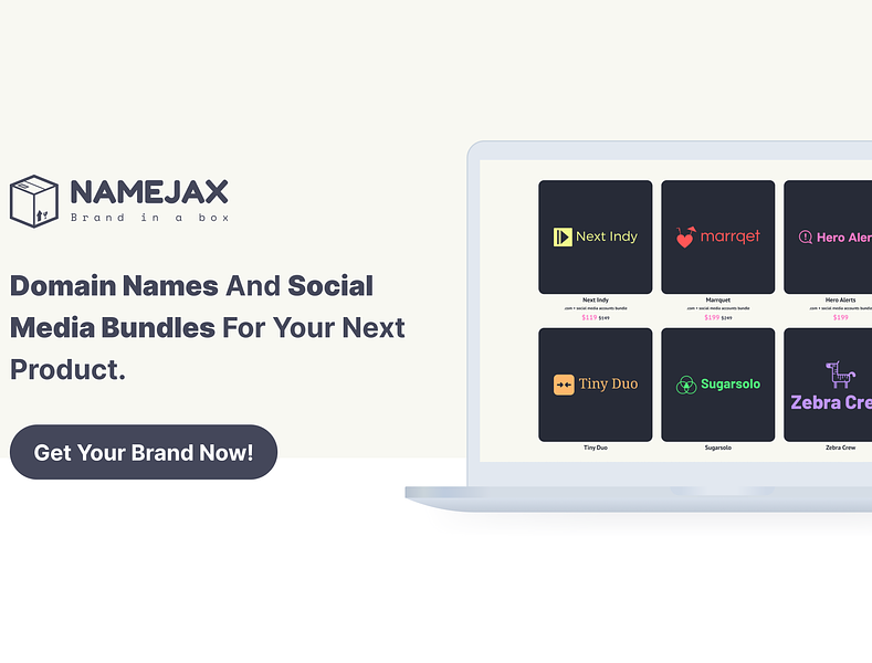 Namejax Brand Marketplace